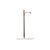 N Street Lights Wooden Pole 3pcs