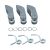 Clutch Shoe & Spring Set