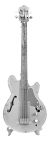 Metal Earth Electric Bass Guitar