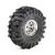 Baja Pro X Mtd Chrome F&R for SCX30 2pr