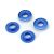 1/5 Billet Adapter Washers Blue 4pk