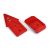 Bash Armour Skid Plates for ARRMA 3S Red