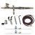 Raptor Gravity Feed Dual Action Airbruh Set