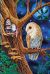 Owl and Fairy Notebook Crystal Art