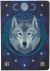Lunar Wolf Notebook Crystal Art