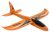 Streamer hand Launch Glider Orange