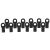 Rod Ends Short Black TRA