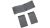 Skidplates Black for T/E-Maxx