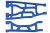 Upper & Lower Arm for X-Maxx Blue