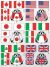 Flags Sticker Sheet