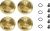 4mm Steel Axles Brass Weight SCX24
