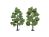 Light Green Realistic Trees 6-7in