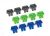 Battery Charge Indicators 3 Colour 4ea