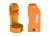 Caster Blocks 30 Deg Orange
