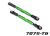 Alu Camber Links Rear Green pr