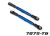 Alu Camber Links Rear Blue pr