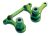 Alu Steering Bellcrank Green