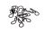 Body Clips HD Black 12pc