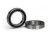 Ball Bearings Rubber Seal Black 15x24x5 2pk