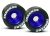 Wheelie Bar Wheels/Tires Blue pr
