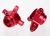 Alu Steering Blocks Red