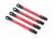Push Rods Alum Red