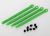 Toe Links Molded Green 2pr