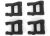 Suspension Arm Set 4pk
