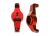 Caster Blocks Red Aluminum