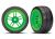 VXL Tires Mtd Green Wheels pr