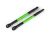 HD Pushrods Aluminum Green pr