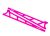 Alu Wheelie Bar Side Plates Pink pr