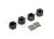 Wheel Hexes 7mm 4pk