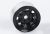 Stamped Steel1.55in  Beadlock Wheels Black 4pk