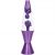 14.5in Lava Lamp Metallic Purple