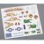 Pinewood Derby Dry Transfer Decals E