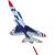 3D F-16 Thunderbird Kite
