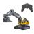 R/C Excavator 11ch Yellow RTR