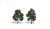 Medium Green Realistic Trees 5-6in