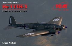 He 111H-3, WWII German Bomber 1/48
