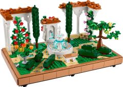 Lego Icons Fountain Garden