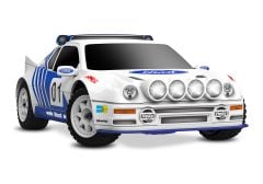 Mini Rallly VXL Ford RS200 RTR w/ 2S Battery & USB-C Charger White