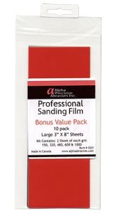 Pro Sanding Film Value Pack 5 Asst