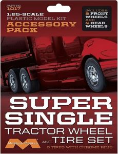 Super Single Tractor Wheel & Tire Set 1/25