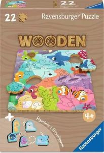 Wooden Sea Animals 22pc