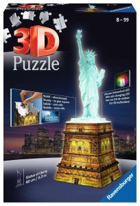 3D Statue of Liberty Night Edition 108pc