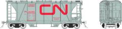 Enterprise Cvrd Hopper CN MOW Grey Single Car Assorted Number