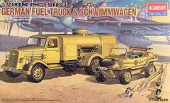 German Fuel Truck & Schwimmwagen 1/72