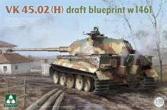VK 45.02H draft blueprint 1/35