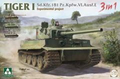 Tiger I Experimental Sd.Kfz.181 Pz.Kpfw.VI.Ausf.E 3-in-1 1/35